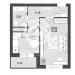 Продажа, 1 к. квартира, Клин, Майданово, д. 4, к. 2