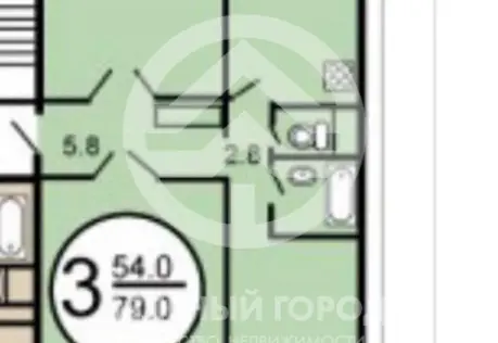 Продажа, 3 к. квартира, Зеленоград, к. 840