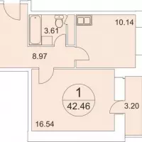 Московская обл., Солнечногорский р-н, пос. Поварово, 1-й микрорайон, корпус 2