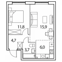 Московская область, Солнечногорский район, д. Рузино, мкр. Кутузовский, корпус 1А