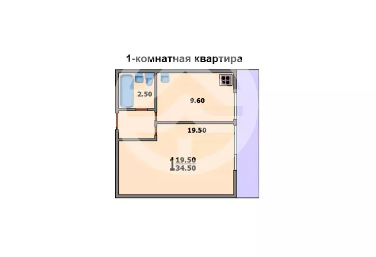 Продажа, 1 к. квартира, Зеленоград, к. 906