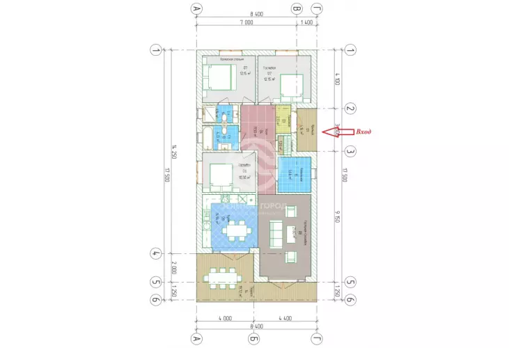 Продажа, дом, деревня Адуево, 124 кв.м, 6,2 сот