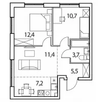 Московская область, Солнечногорский район, д. Рузино, мкр. Кутузовский, корпус 1Б