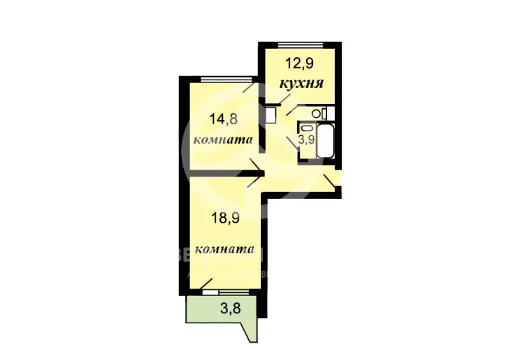 Продажа, 2 к. квартира, Зеленоград, к. 1456