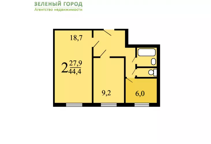 Продажа, 2 к. квартира, Зеленоград, к. 424в