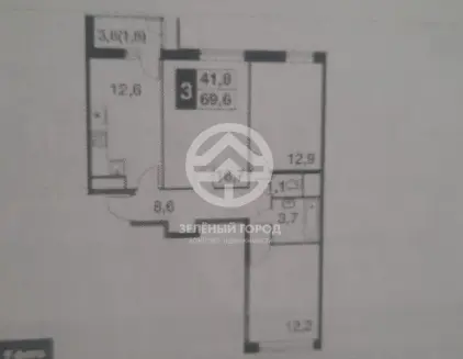 Продажа, 3к. квартира 14 млн. руб.