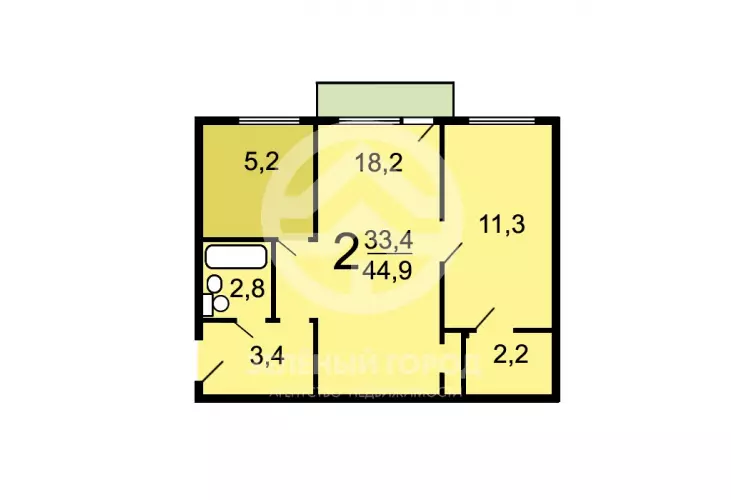 Продажа, 2 к. квартира, Москва, Академика Ильюшина, д. 14