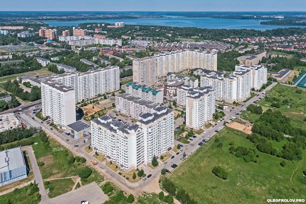 Подмосковье с высоты - сердце России" в блоге "Города и сёла России" - Сделано у