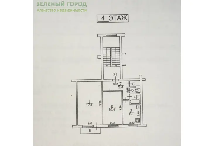 Продажа, 2 к. квартира, Решетниково, Молодежная, д. 6
