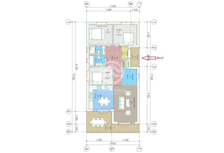 Продажа, дом, деревня Адуево, 124 кв.м, 6,2 сот