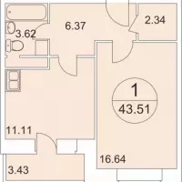 Московская обл., Солнечногорский р-н, пос. Поварово, 1-й микрорайон, корпус 1