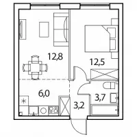 Московская область, Солнечногорский район, д. Рузино, мкр. Кутузовский, корпус 1А
