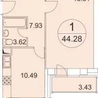 Московская обл., Солнечногорский р-н, пос. Поварово, 1-й микрорайон, корпус 1
