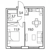 Московская область, Солнечногорский район, д. Рузино, мкр. Кутузовский, корпус 1Б