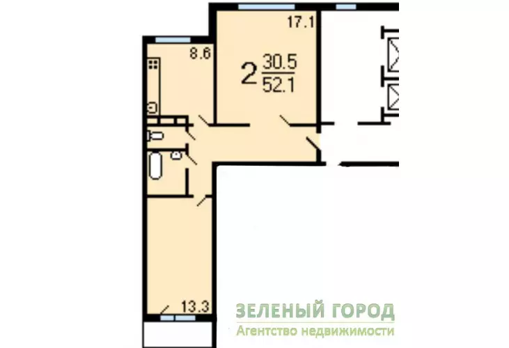 Продажа, 2 к. квартира, Зеленоград, к. 1425