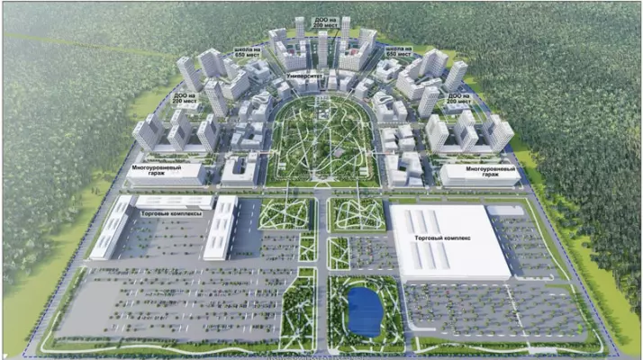 Проект планировки территории ЦИЭ напротив 20 микрорайона Зеленограда