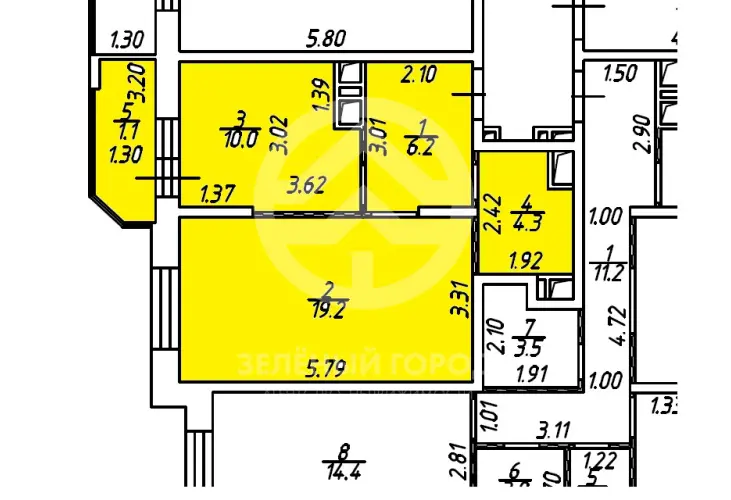 Продажа, 1 к. квартира, Зеленоград, Георгиевский проспект, д. 37, к. 2