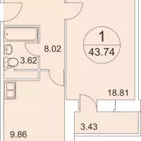 Московская обл., Солнечногорский р-н, пос. Поварово, 1-й микрорайон, корпус 1