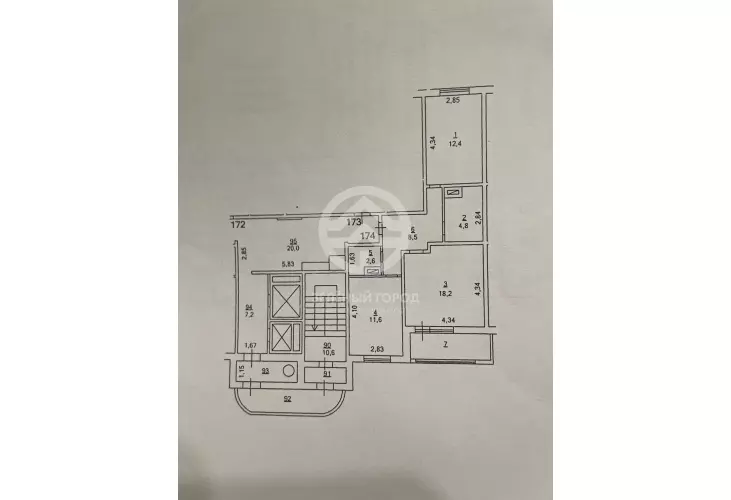 Продажа, 2 к. квартира, рабочий поселок Андреевка, Андреевка, д. 40