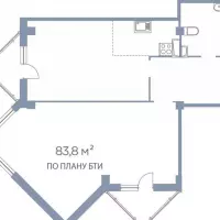 Московская обл., Солнечногорский р-н, д. Голубое, ул. Сургутский проезд, дом 1, корпус 2