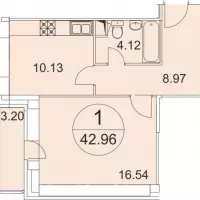 Московская обл., Солнечногорский р-н, пос. Поварово, 1-й микрорайон, корпус 1