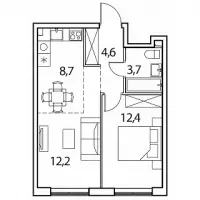 Московская область, Солнечногорский район, д. Рузино, мкр. Кутузовский, корпус 1Б
